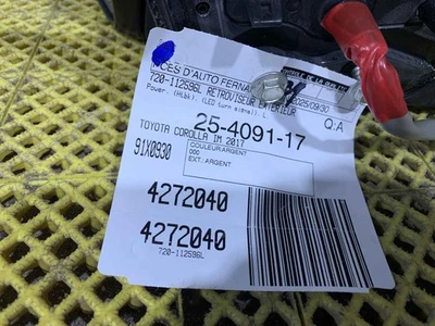 Used Left Door Mirror fits: 2017 Toyota Corolla im Power LED turn signal Left Gr Foto 1 de 4