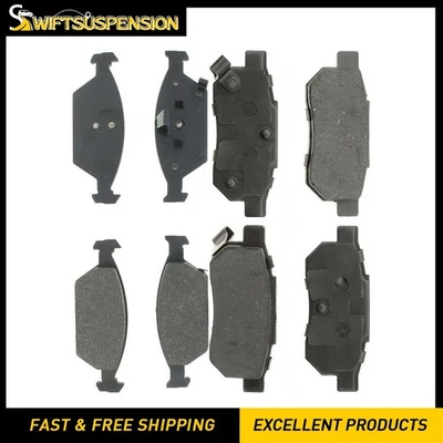 Front Rear Disc Brake Pad Set for 2010 2011 2012 2013 2014 Honda City Fit 1.5L - Image 1 of 4