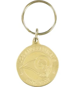 Highland Mint Unisex LA Rams Key Chain Souvenir, Brown - Picture 1 of 2