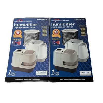 Holmes Color Check Humidifer Replacement Filter HF221 HWF75 HF221PDQ-U Lot Of 2 - Image 1 of 2