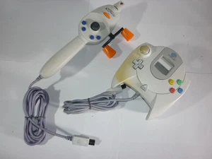 Sega Dreamcast Interact Fission Fishing Rod and Standard Controller - Picture 1 of 7