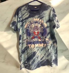 Vtg The Who Tommy 25th Anniversary Tie Dye 89 Tour Tee 80s Single Stitch T Shirt - Picture 1 of 6