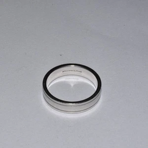 Tiffany Together Milgrain Band Ring in Platinum, Size 12.75 6 mm Wide - Bild 1 von 4