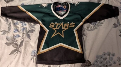 Vintage CCM Dallas Stars  Hockey Jersey Size Youth Small S - Image 1 of 2