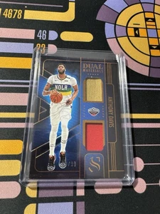 2024-25 Panini Silhouette Basketball Anthony Davis Game Worn Dual Materials /99 - Picture 1 of 3