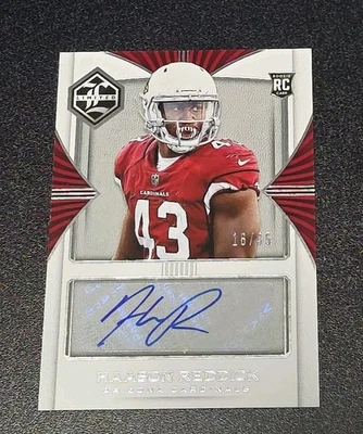 Panini Limited Haason Reddick Silver 2017/35 RC automático Foto 1 de 4