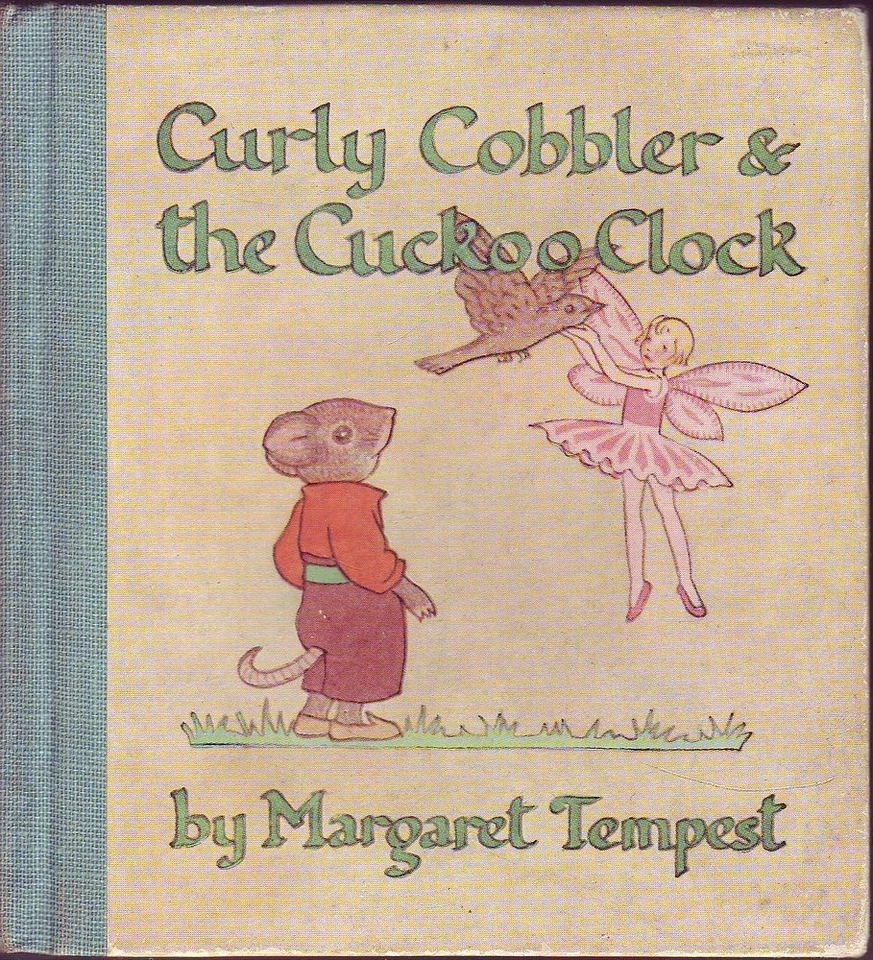 Margaret Tempest CURLY COBBLER & THE CUCKOO CLOCK 1950 1ª Ed. Libro HC Foto 1 de 1