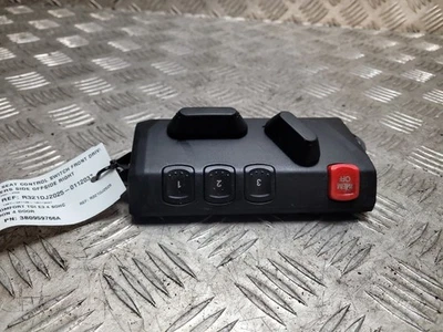 SKODA SUPERB 2001-2008 SEAT CONTROL SWITCH FRONT DRIVERS SIDE RIGHT 3B0959766A - Image 1 of 4