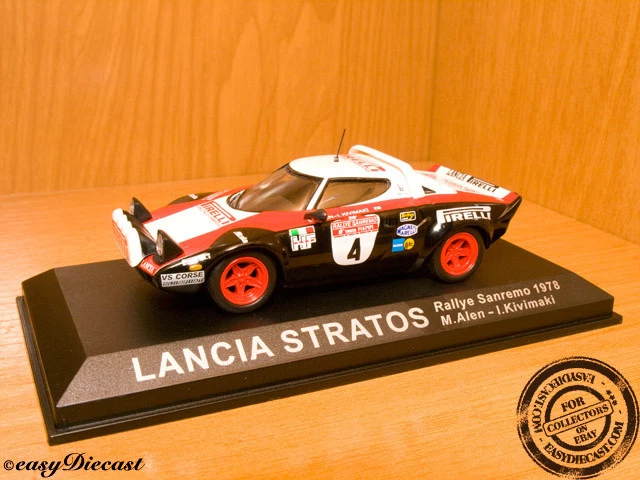 LANCIA STRATOS 1:43 KIVIMAKI-ALEN RALLY SANREMO 1978 #4 Foto 1 de 1