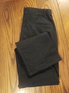 Boys Chaps Size 18 Husky Casual Pants Jeans Schoolwear Black - Picture 1 of 4