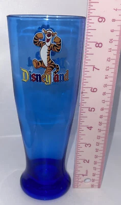 "VASO PLÁSTICO TIGGER - De colección, azul Disneyland 9""" Foto 1 de 4