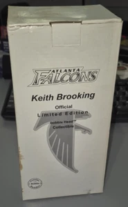 Vintage 2002 Atlanta Falcons Keith Brooking Bobblehead NEW IN BOX - Picture 1 of 3