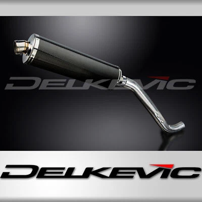 Комплект овального углеродного глушителя выхлопной системы Triumph Tiger 1050 2006-2012 Slip On 18 дюймов - Изображение 1 из 4