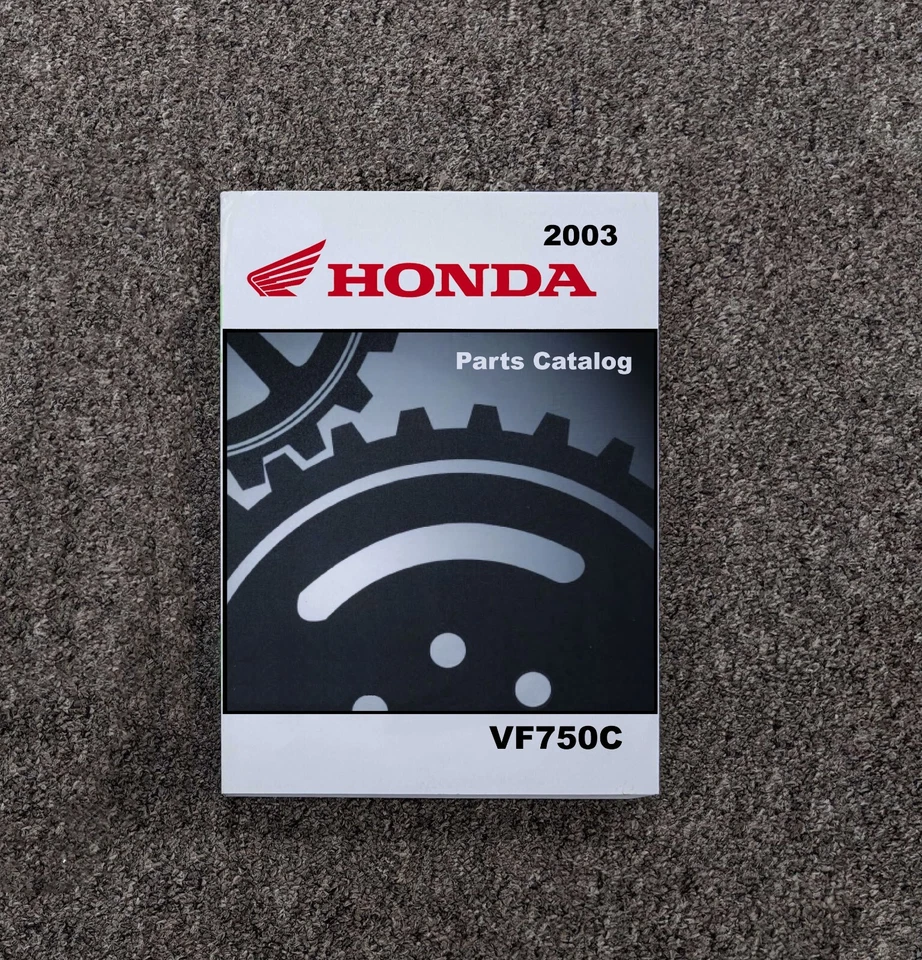 2003 Honda VF750C Magna Motorcycle Parts Catalog Manual Foto 1 de 1