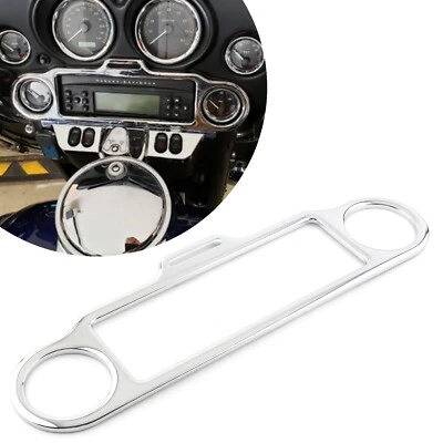 Chrome Stereo Accent Trim Ring Cover For Electra Street Road Glide 1996-2013 - Image 1 of 4