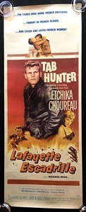 Lafayette Escadrille Original US Movie Poster Insert 1958 Tab Hunter Wellman - Picture 1 of 2
