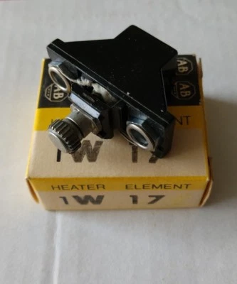 Nuevo elemento calefactor relé de sobrecarga térmica Allen-Bradley W17 **Hecho en EE. UU.** Foto 1 de 2