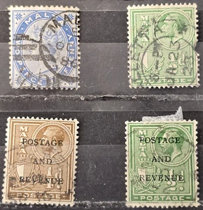 Malta Scott #L1 - schöne Sammlung frühester Briefmarken - gebraucht - sehr schön - Bild 1 von 3