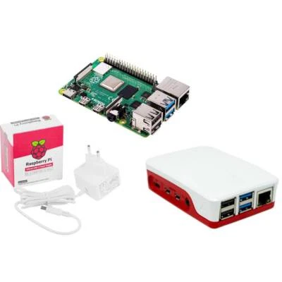 Raspberry Pi® Essentials Kit Raspberry Pi® 4 B 8 GB 4 x 1.5 GHz incl. cavo di - Immagine 1 di 4