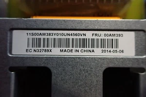 Lenovo IBM 00AM393 OPERATOR INFO PANEL For X3550 - Picture 1 of 5