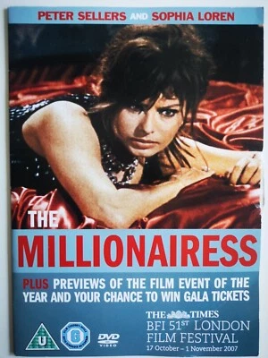 The Millionairess - Peter Sellers/ Sophia Loren + Previews - DVD - N/paper promo - Image 1 of 2