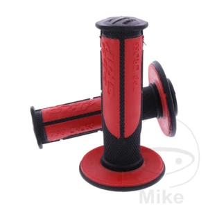 Grip Rubber Set PROGRIP 798 Cross black/red 22/25 mm 115 mm - Picture 1 of 1