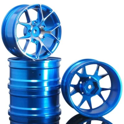 1/10 Onroad Drift Rc Car Aluminium Wheels Rims For Traxxas 4tec Kyosho Fazer - Image 1 of 4