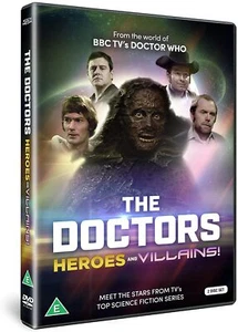 THE DOCTORS: HEROES & VILLAINS! - TV Doctor Who - NEW RgFree 2x DVD - Picture 1 of 1