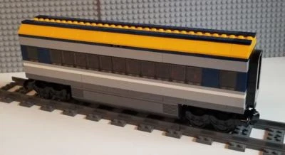 Trem personalizado para vagão de passageiros estendido 60197 -LEIA A DESCRIÇÃO DO ITEM - - Imagem 1 de 3