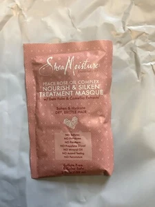 Shea Moisture Peace Rose Oil Complex Nourish  Silken Treatment Masque 2 oz - Picture 1 of 1