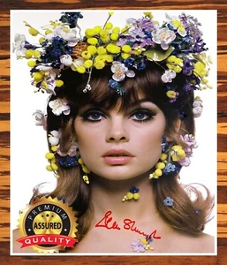 Jean Shrimpton - Autographed Signed 8x10 photo (Model, Actress) - REPRINT - Picture 1 of 4