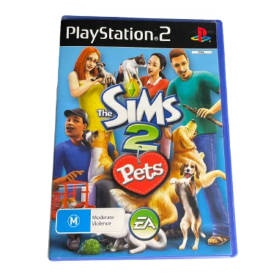 The Sims 2: Pets | Sony Playstation 2 PS2 PAL Game + Manual Included | Au Seller - Image 1 of 4