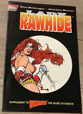 1995 Lady Rawhide #1 Zorro Productions Topps Comics Mini-Comic Wizard Supplement