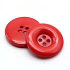 10Pcs 4-Hole Buttons Resin Sewing Material for Overcoat Trench Coat Jacket Decor