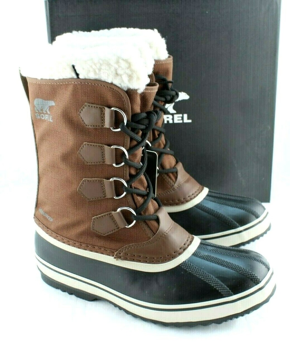 SOREL 1964 PAC T 【Brown/Brun】 Sorel Men's 1964 Pac Nylon Boot Wp Camel Brown/Black | Buy