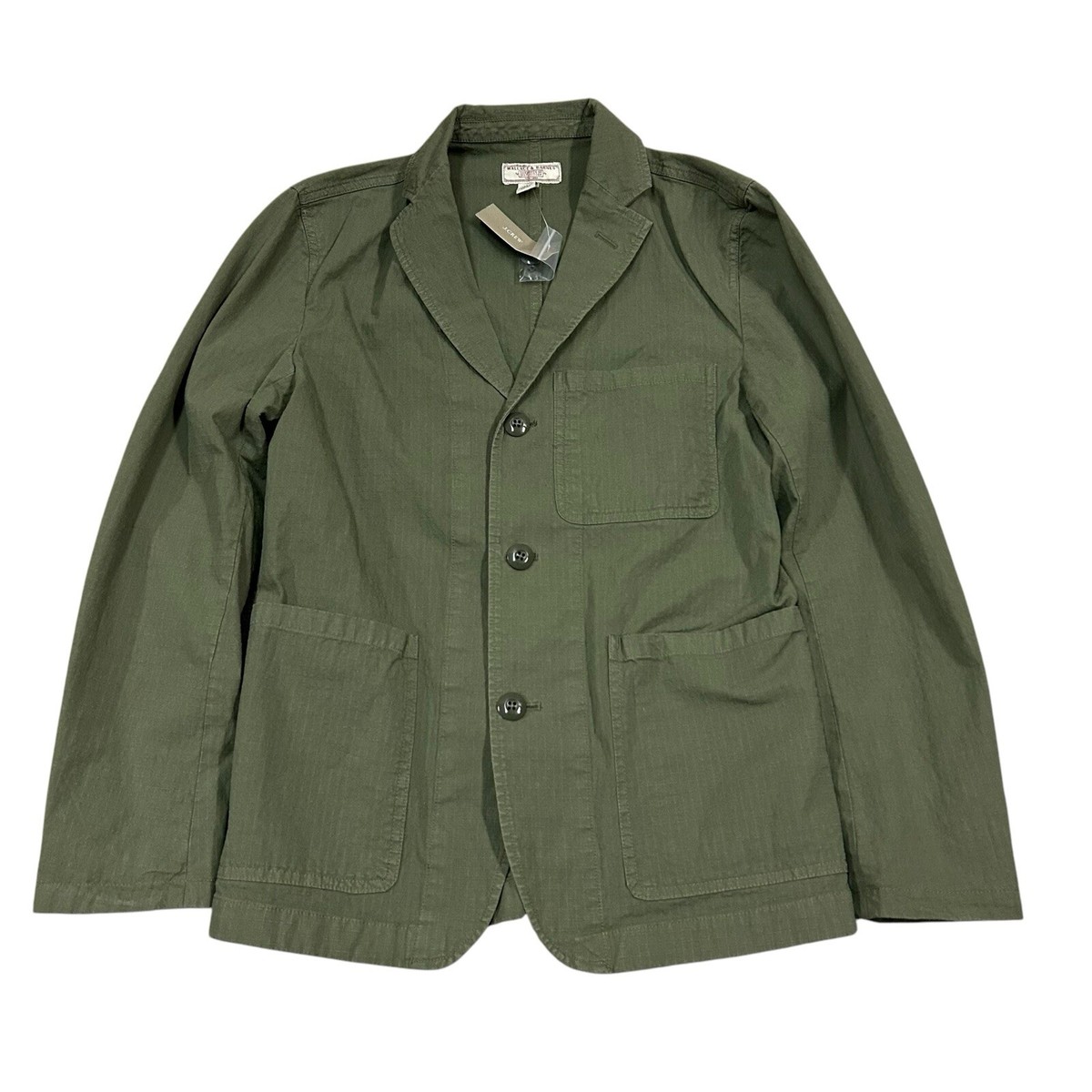 美品 wallace and barnes ミリタリージャケット 黒 Sサイズ 美品 wallace and barnes ミリタリージャケット 黒 Sサイズ