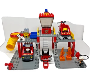 LEGO DUPLO TOWN FIRE - ESTACIÓN DE BOMBEROS (5601) 100% COMPLETO - Imagen 1 de 8