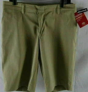 Dickies Bermuda Shorts Girl's Size 13 Classic Fit Stretch - Picture 1 of 5