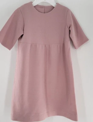 Baby Pink Toddler Girls Amish Handmade Short Sleeve Dress - Image 1 of 2