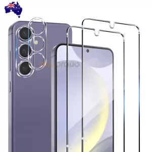 Samsung S25 S24 S23 S22 S21 Ultra FE Plus S20 Tempered Glass Screen Protector - Picture 1 of 41