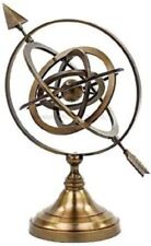 Nautical Sphere Globe Artifact Pierced Arrow Engraved Celestial Zodiac gift item
