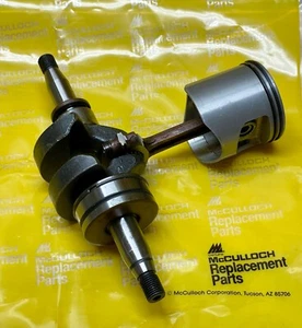 NOS OEM McCulloch ProMac 10-10 Crank/Piston/Rings/Rod/Bearings/Seals  (Bin 32) - Picture 1 of 5