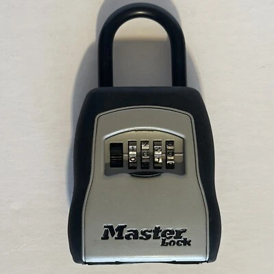 Master Lock Open Door 5-Key Lock Box Real Estate Solution Safety Grey Heavy Duty - Image 1 of 4
