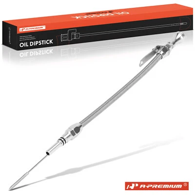 1x Engine Oil Dipstick for Big Block Chevy BBC Billet Aluminum Stainless Steel - image 1 of 4