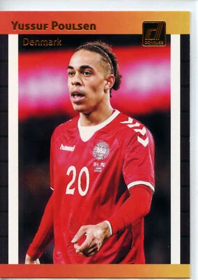 2018-19 Donruss Soccer Tribute Set #DT-13 Yussuf Poulsen - Denmark Qty - Image 1 of 2
