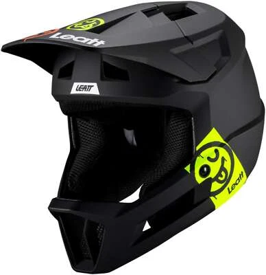 Casco de bicicleta de montaña Leatt 1.0 Gravity V25 para jóvenes MTB negro Foto 1 de 4