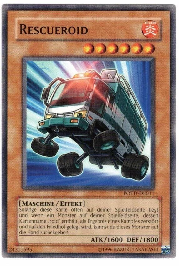 POTD-DE011 Rescueroid aus Power of the Duelist - Bild 1 von 1