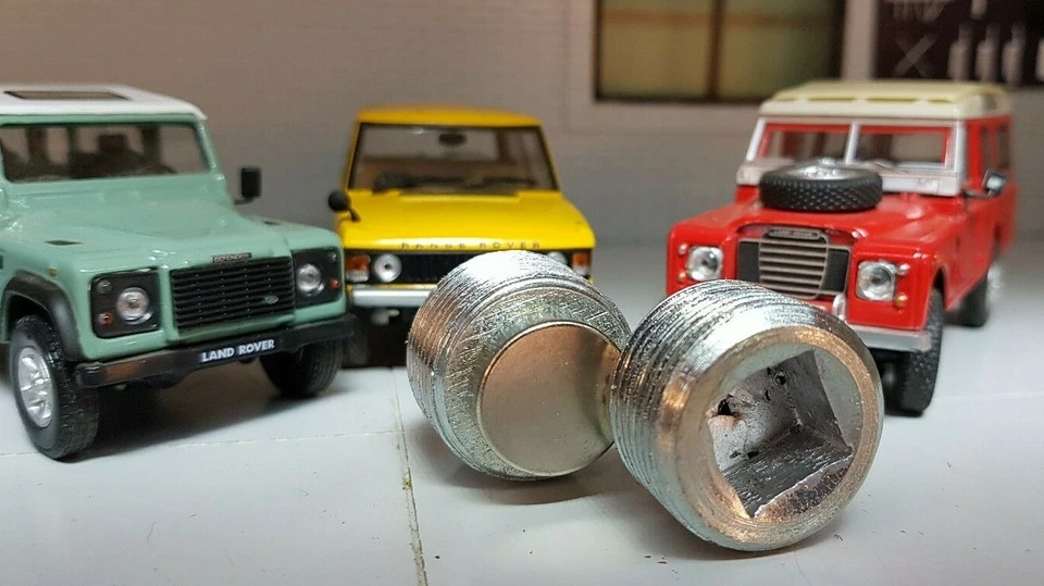Land Rover Series 3 Defender Axle Differential Diff Pan Magnetic Drain Plugs x2 - Image 1 of 1