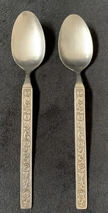 Juego de 2 cucharaditas Costellano vintage de acero inoxidable nacional - Imagen 1 de 6