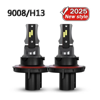 Faros LED bombillas de haz alto/bajo 9008 6000K para MITSUBISHI Eclipse 2006-2012 2 piezas Foto 1 de 4
